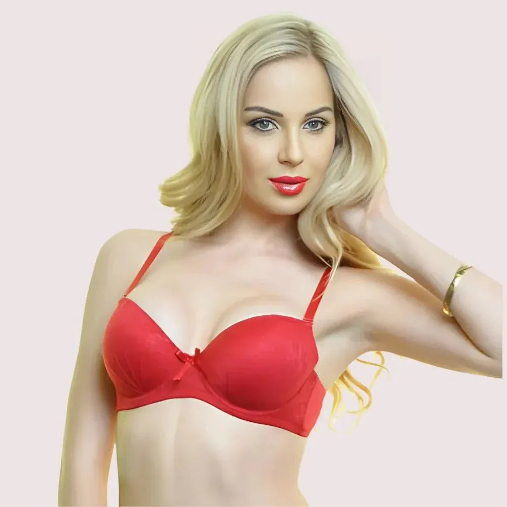 2 Pack Full Coverage Padded wirefree Bra Veloura Intimate
