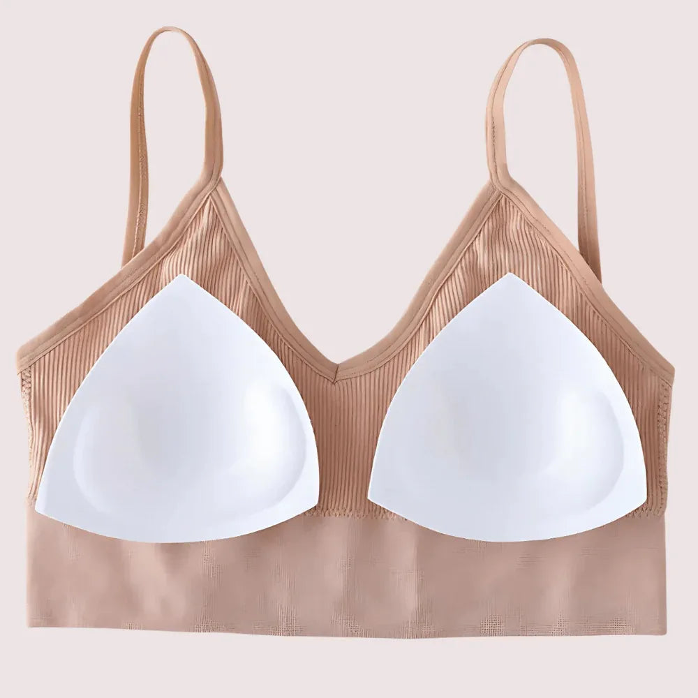 2 Pack Medium impact padded Sports bra Veloura Intimate