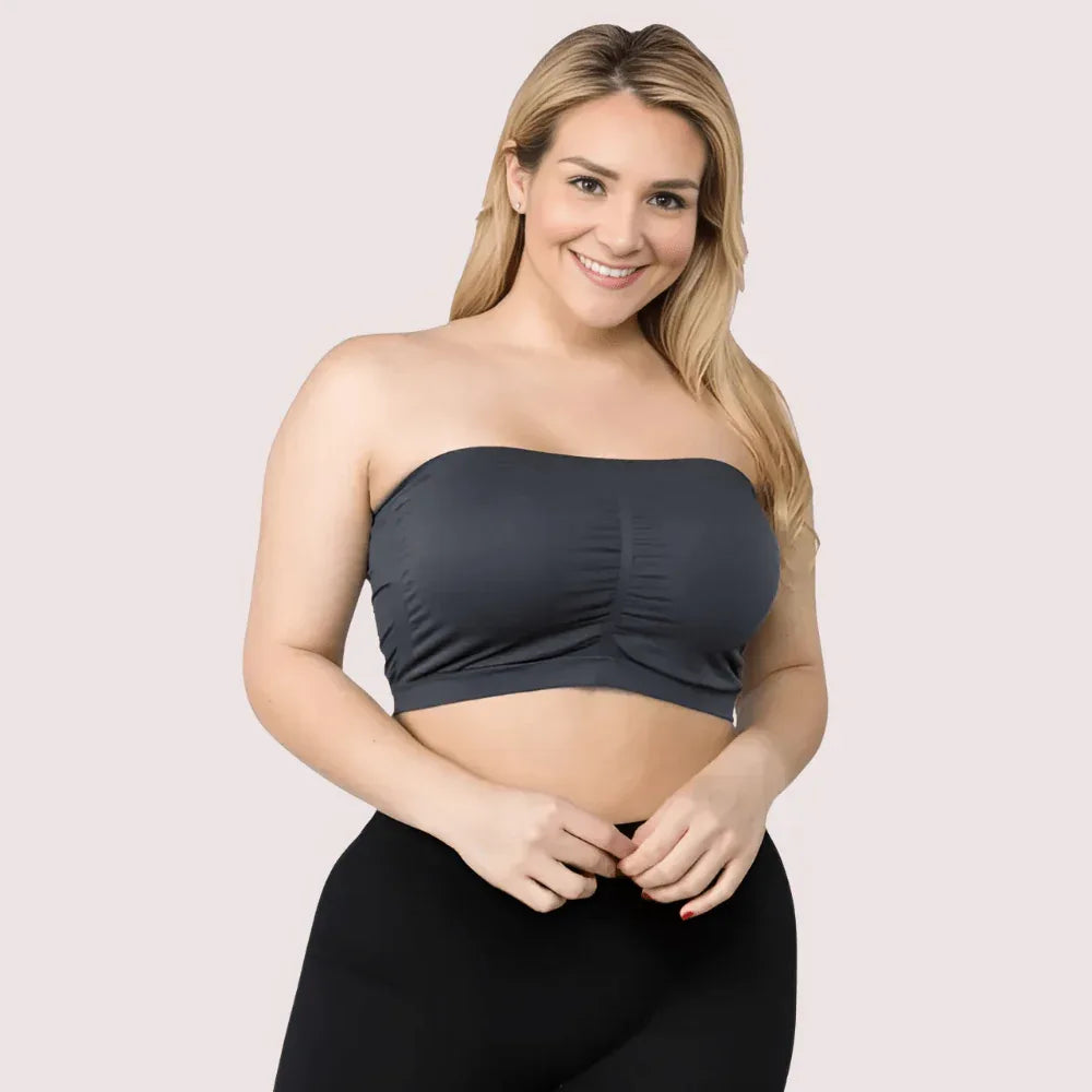 2-Pack Sexy Tube Bandeau Bra Tops for Women Veloura Intimate