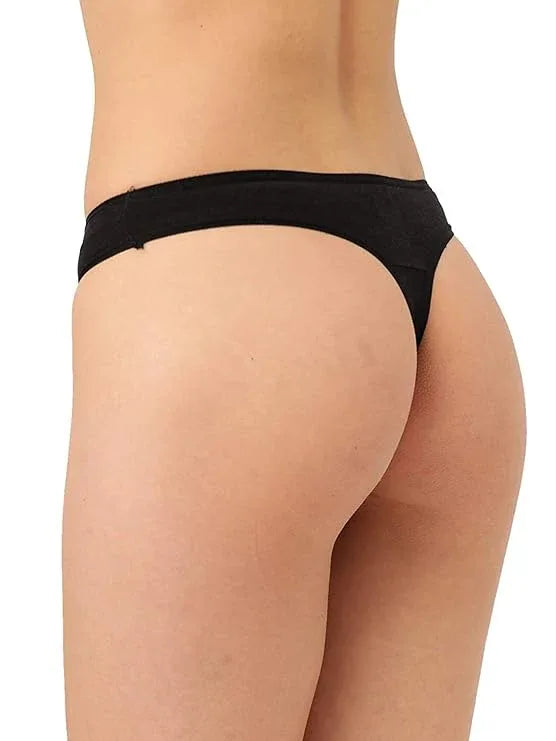 3-Pack Women's Everyday Thong Panty Set Veloura Intimate