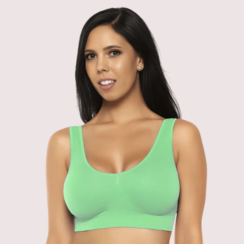 4 Medium Impact Comfort Sports Bras Veloura Intimate