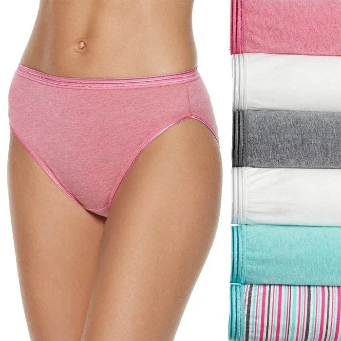 5-Piece High Cut Panty Set Veloura Intimate