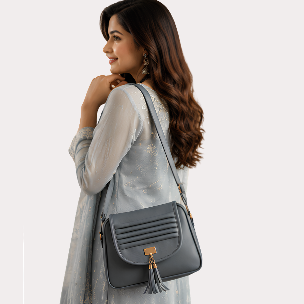 Ruby Star Pom-Pom Mobile Sling Bag