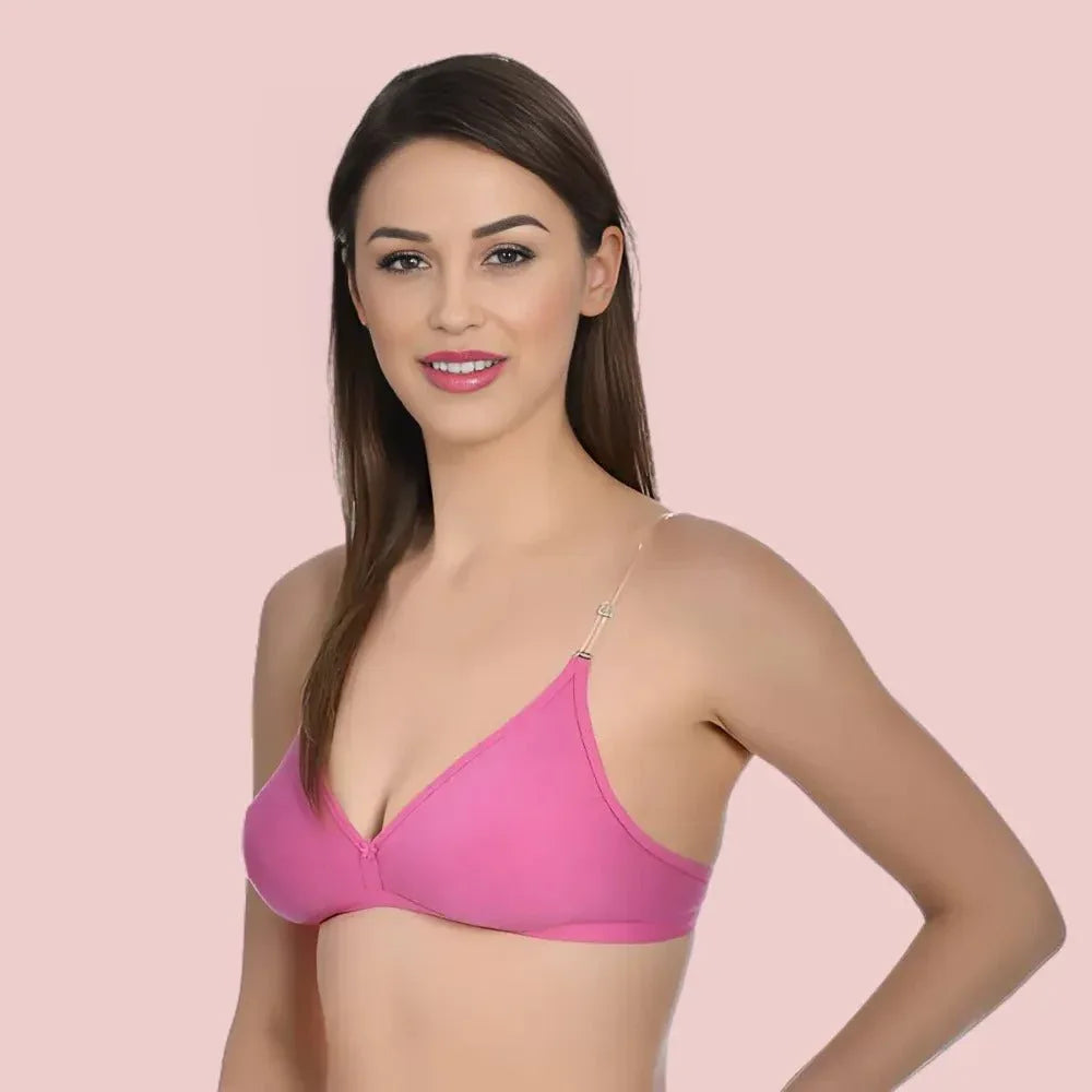Bliss Wear Non-Wired Padded Bra Essentials – 6 Pack Veloura Intimate