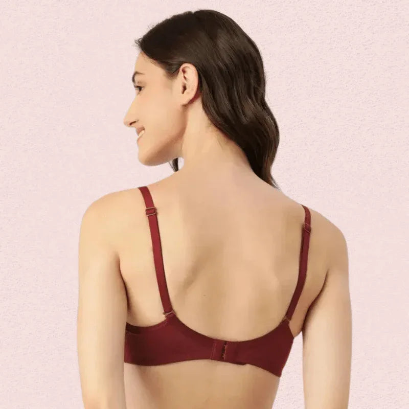 Breathable Cotton Non-Padded Bra – Women’s 2-Pack Veloura Intimate