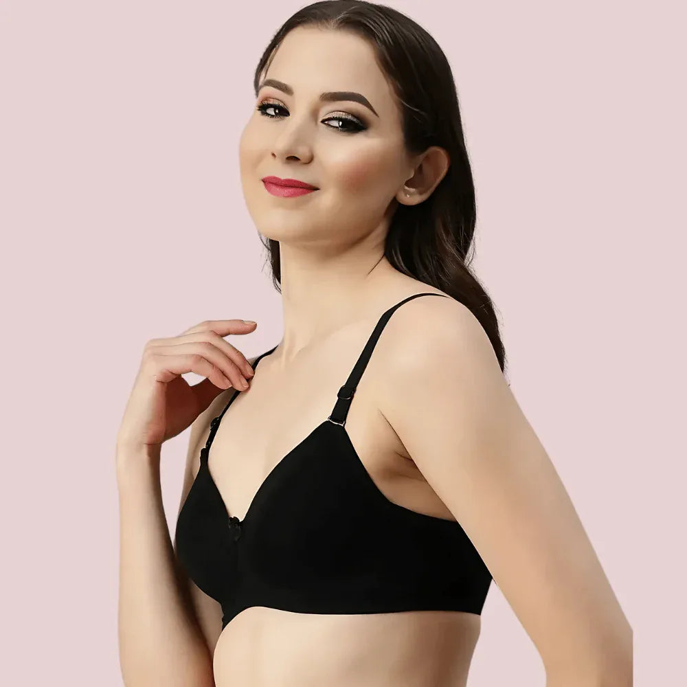Burgundy Bloom – Maroon Padded Bra (2-Pack ) Veloura Intimate