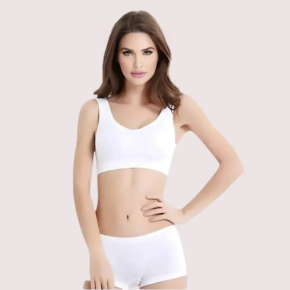 Contrast Medium Support Sports Bra Twin Pack Veloura Intimate