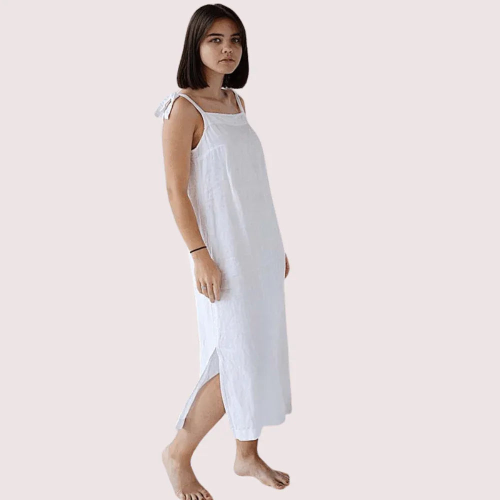 Douceur Pure White Organic Cotton Sleepwear Veloura Intimate