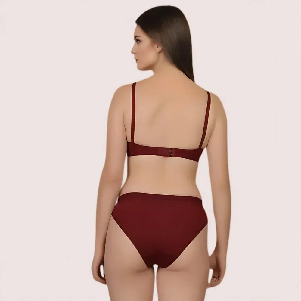EasyBreeze Cotton Bra & Panty Set Veloura Intimate
