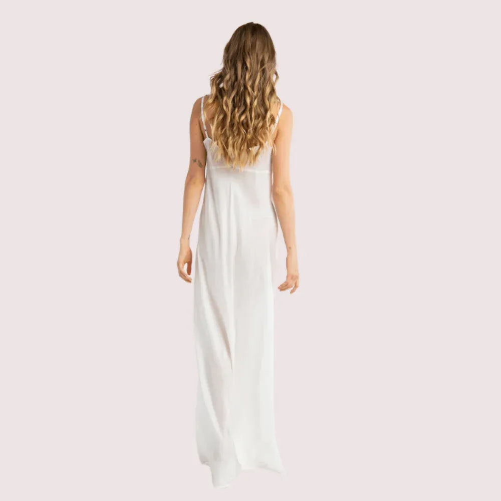 Ethereal Glow Sheer Mesh Slip – Plus Size Veloura Intimate