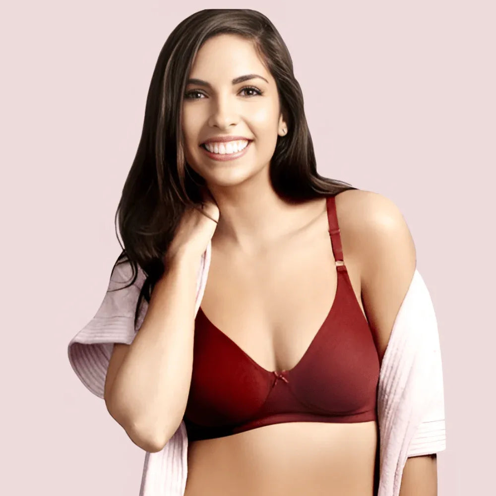 Everyday Soft Cotton Bra(Pack Of 2) Veloura Intimate