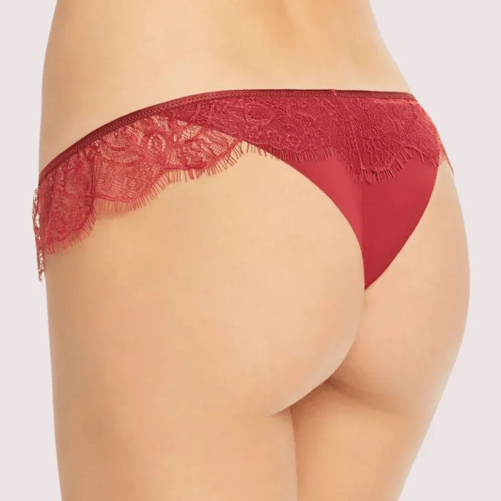 French Daina Deluxe Low Rise Tanga Briefs in Luxury Gift Box Veloura Intimate