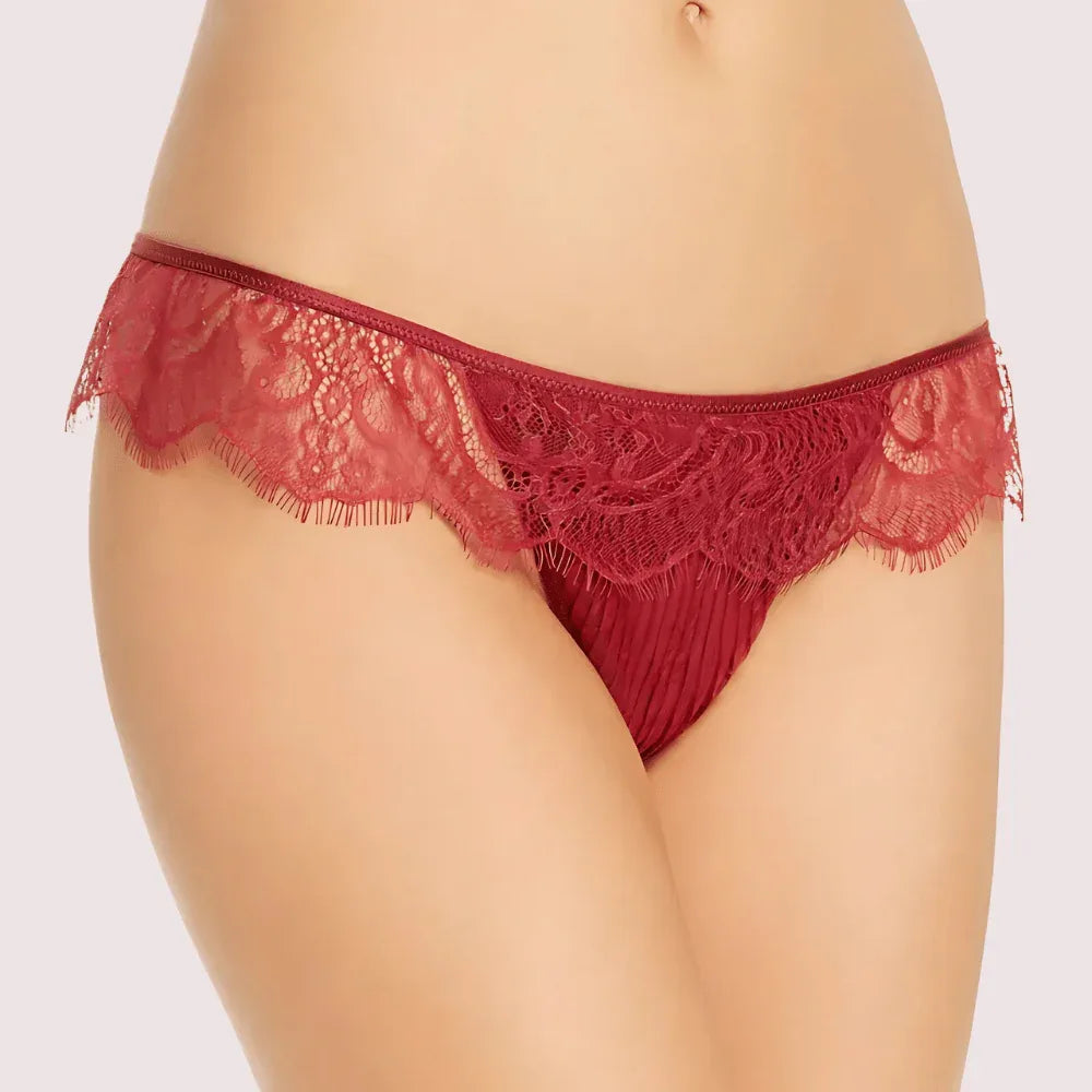 French Daina Deluxe Low Rise Tanga Briefs in Luxury Gift Box Veloura Intimate