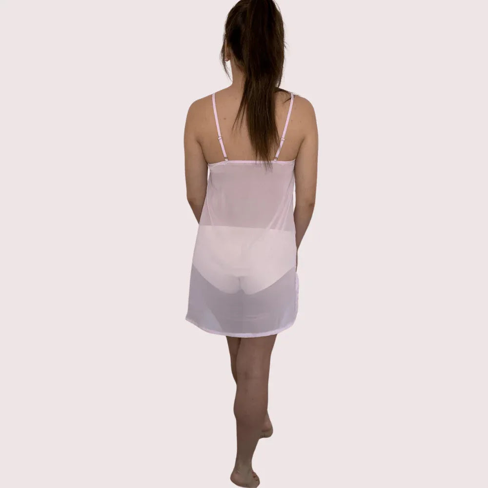High Street Fully See-Through Mesh Babydoll Nightwear Veloura Intimate