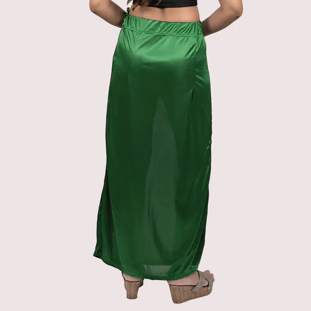 Indian Saree Shining Solid areas for silk Slips Skirt For Her. Veloura Intimate