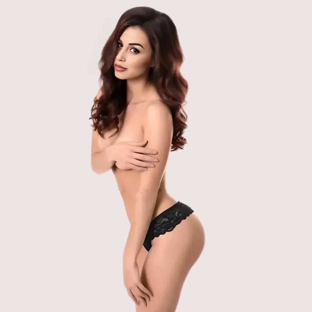 Lace Crotchless Thong for Intimate Moments Veloura Intimate