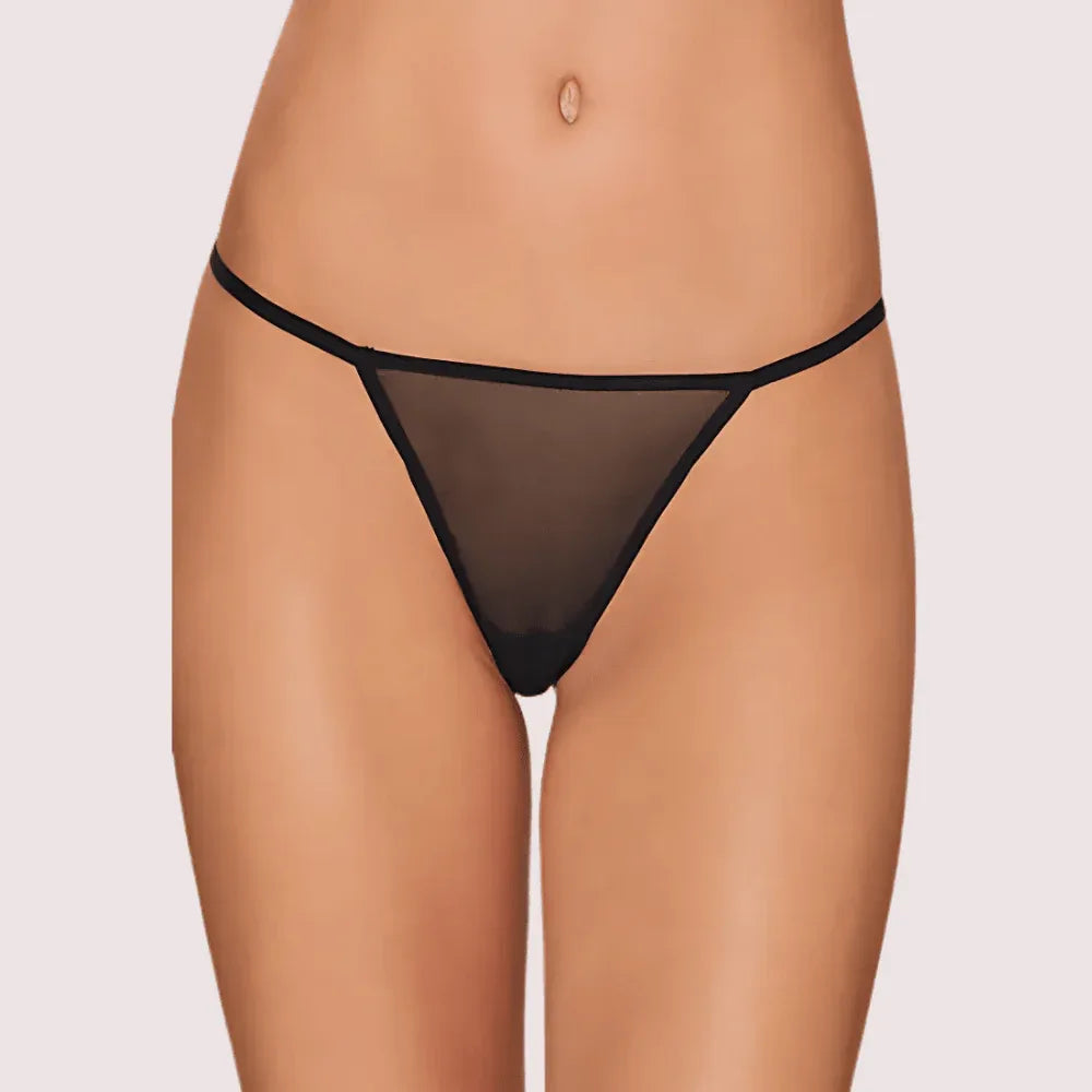Ladies Delicate Pk Of 2 See Through G-Strings Veloura Intimate