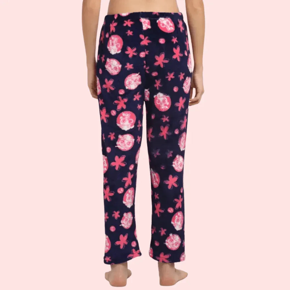 Ladies Winter Warm Printed Pajamas – Pack of 2 Veloura Intimate