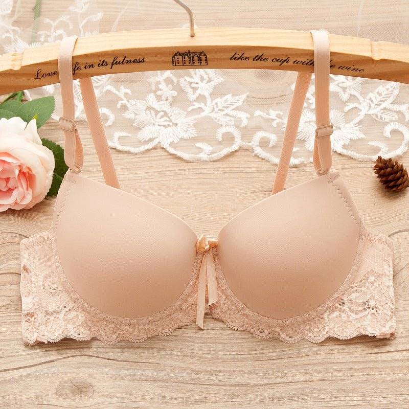 Bra Small Chest Gathered Bra With Underwire Veloura Intimate