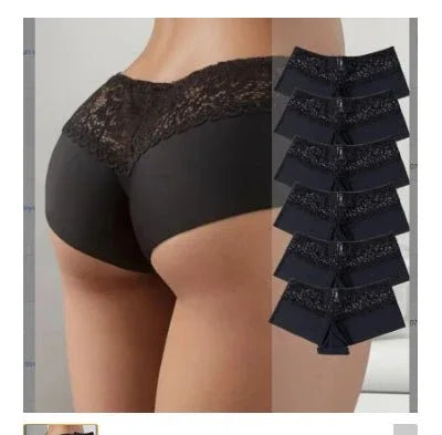 Women's Lace Seamless Briefs Veloura Intimate