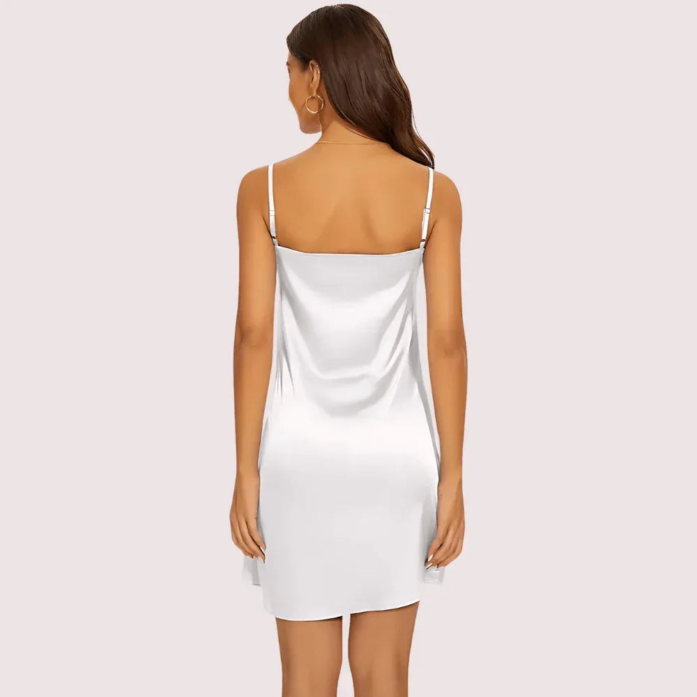 Luxe Silken Adjustable Slip Dress Veloura Intimate