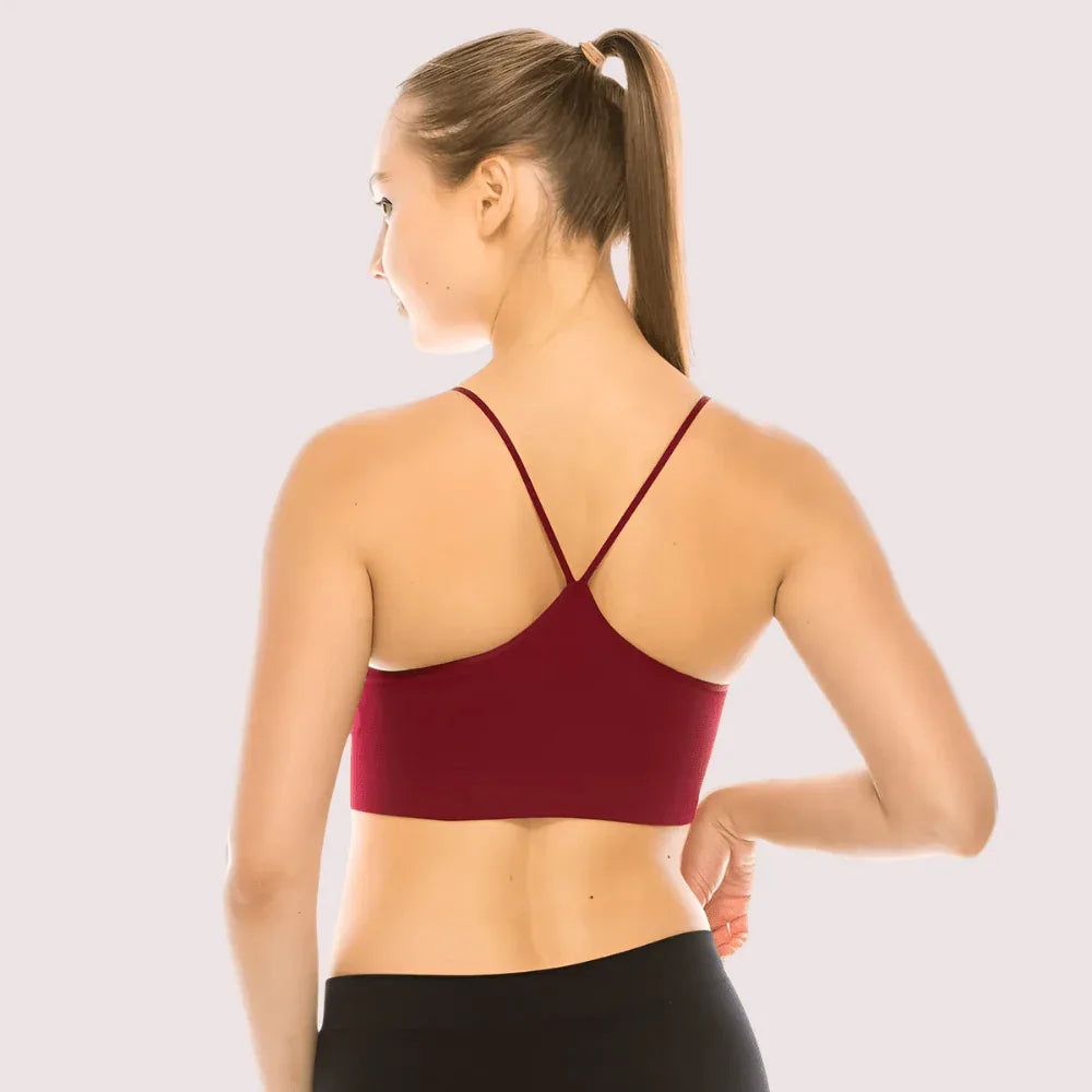 Luxurious Lightweight Criss Cross Sports Bra Pack of 2 Veloura Intimate