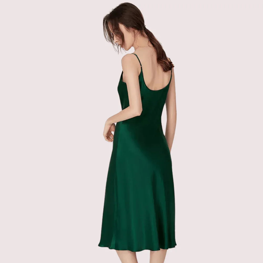 Luxurious Women's Silk Satin Sleepwear Nightdress Veloura Intimate