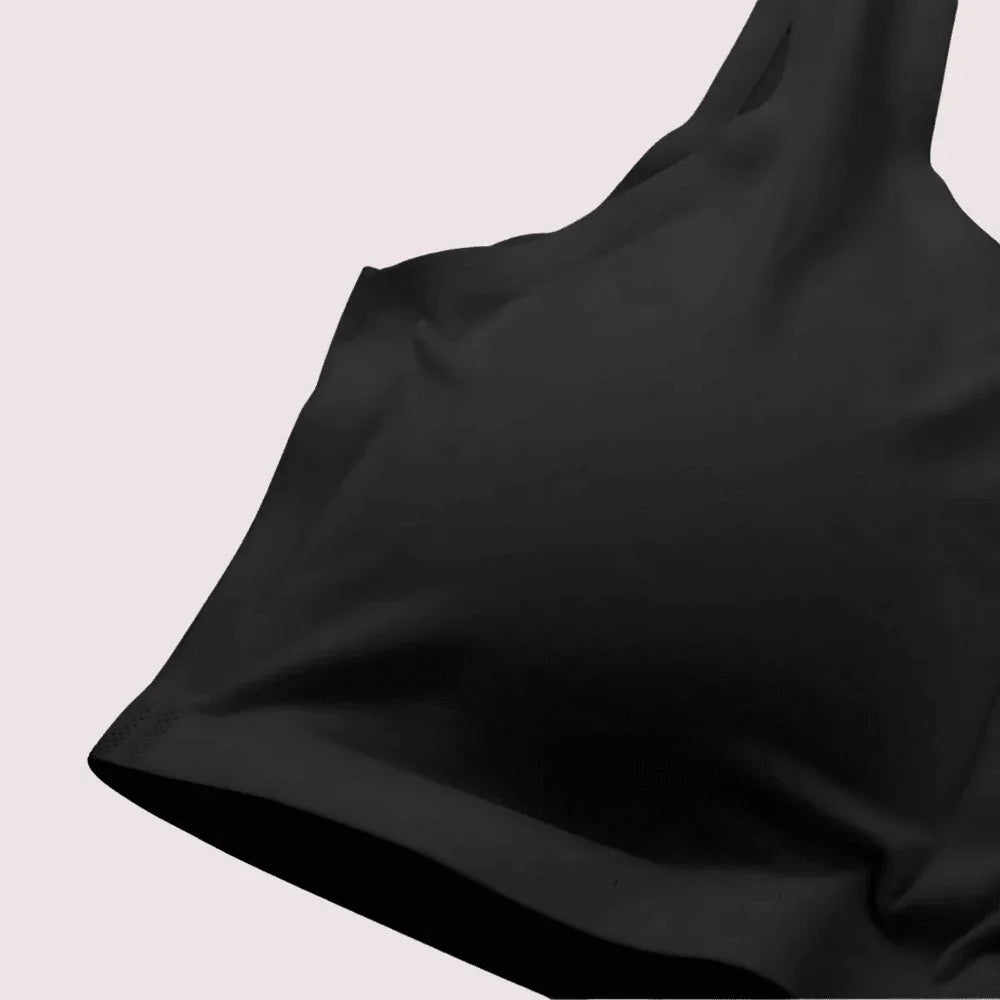 Luxury Padded Seamless Laser Cut Sports Bra Veloura Intimate
