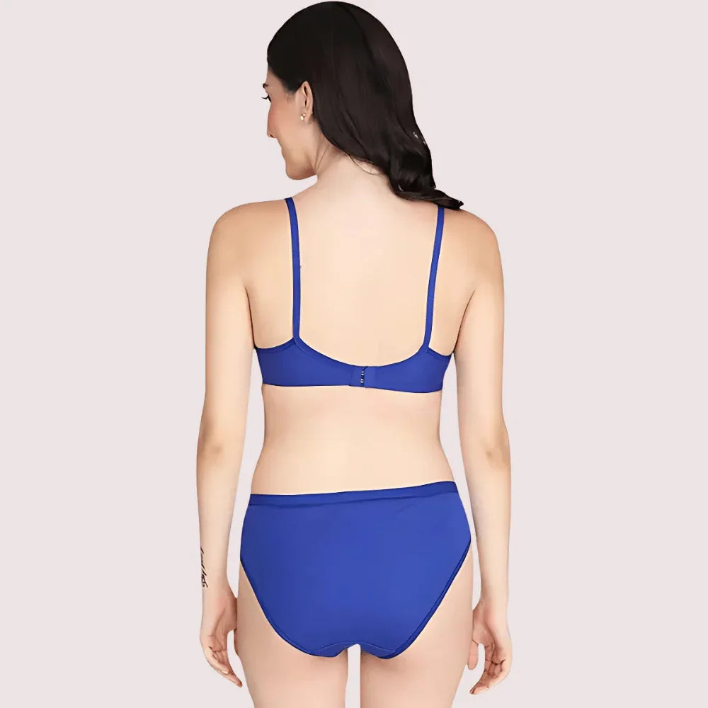 Non-Padded Bra Panty Set for Women (2 pack) Veloura Intimate