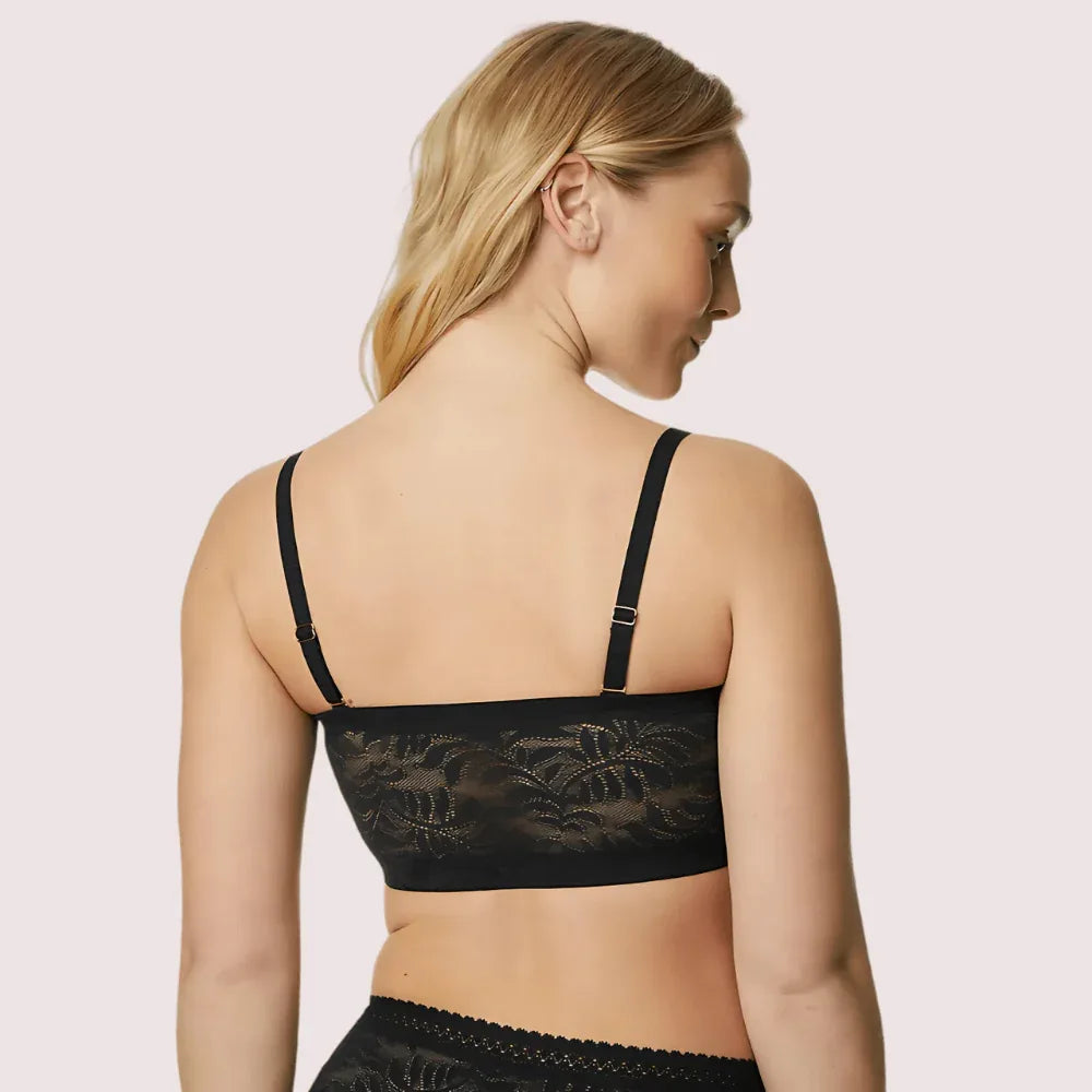 Non-Wired Lace Tube Bralette (Pack of 2) Veloura Intimate