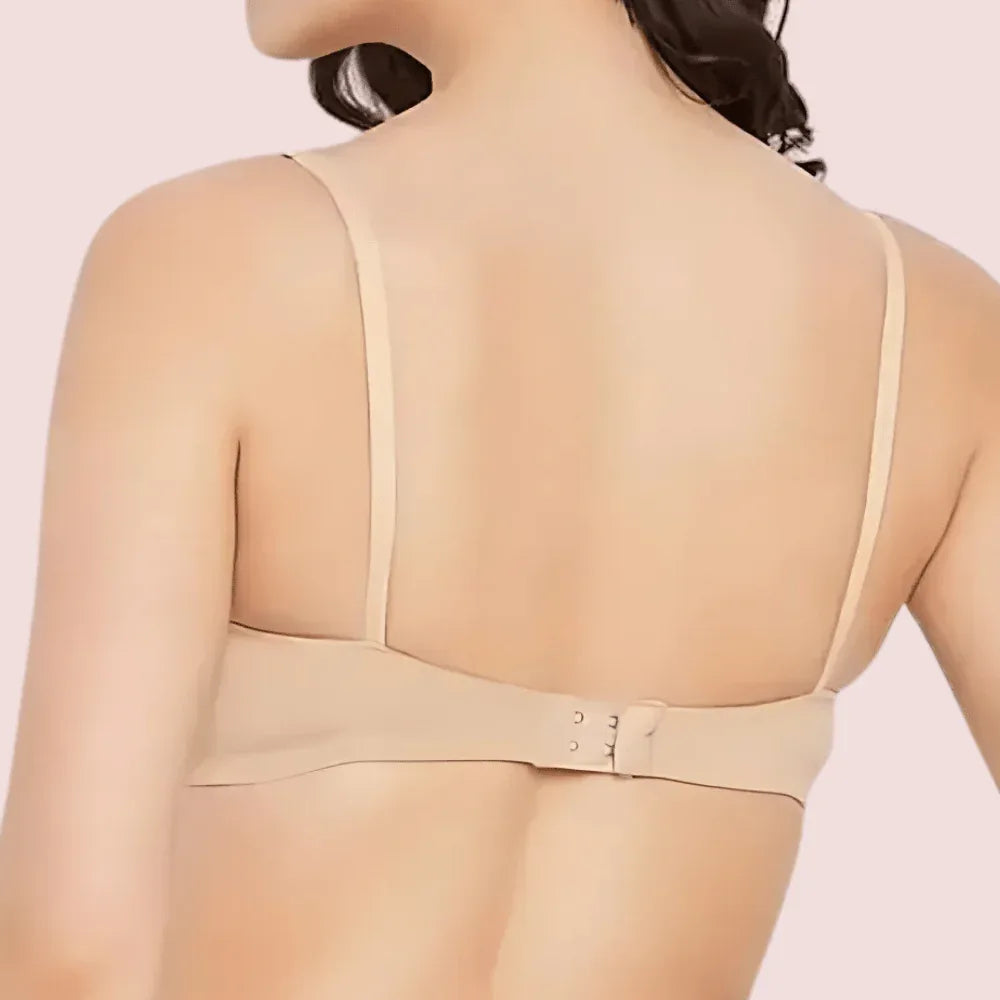 Nude Grace Non-Wired Padded Push-Up Bra Veloura Intimate