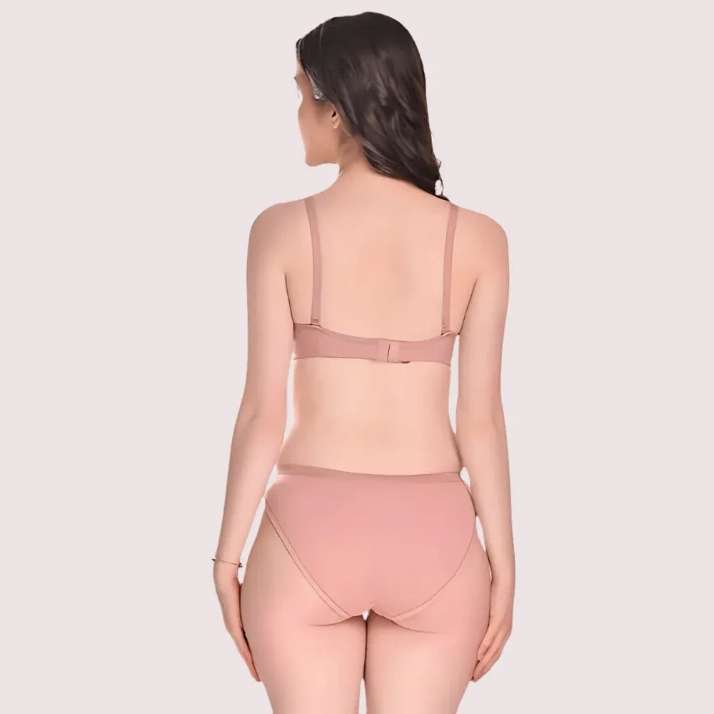 Padded Cotton Bra Panty Set for a Sexy You (2 pack) Veloura Intimate