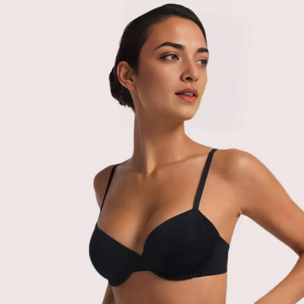 Raven Rise – Black Push-Up Bra Veloura Intimate