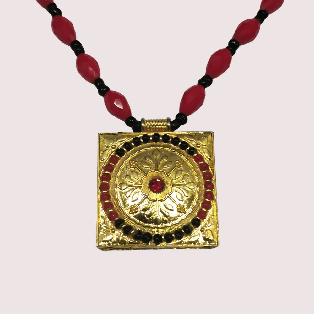 Regal Ruby Radiance Necklace Veloura Intimate
