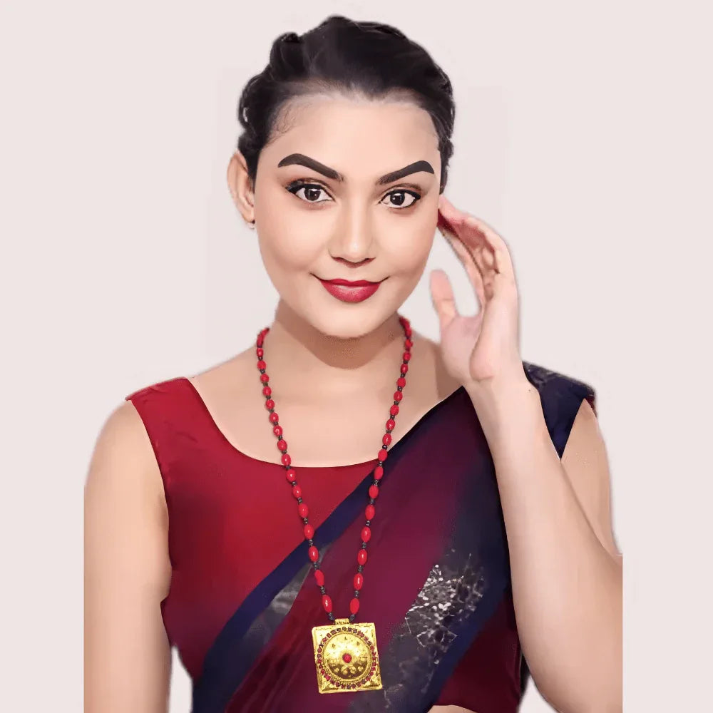 Regal Ruby Radiance Necklace Veloura Intimate