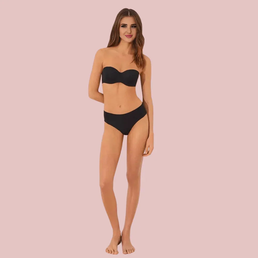 Sculpt & Smooth – Demi Bra & Seamless Panty Set Veloura Intimate