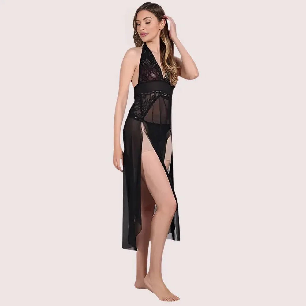 Sensual Mesh Nightgown for Women Veloura Intimate