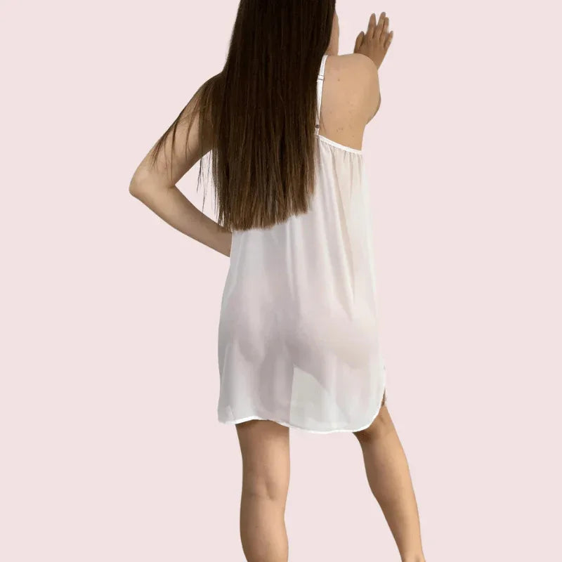 Sexy Plus Size Sheer Mesh Slip Nightwear Veloura Intimate