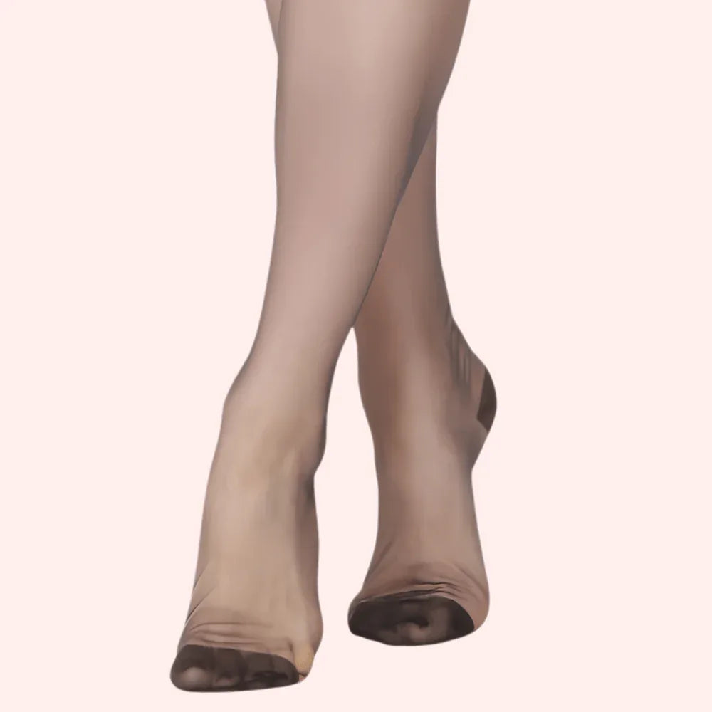 Sheer Black Thigh-High Stockings Pack of 2 – Ultra-Smooth, Garter Belt Veloura Intimate