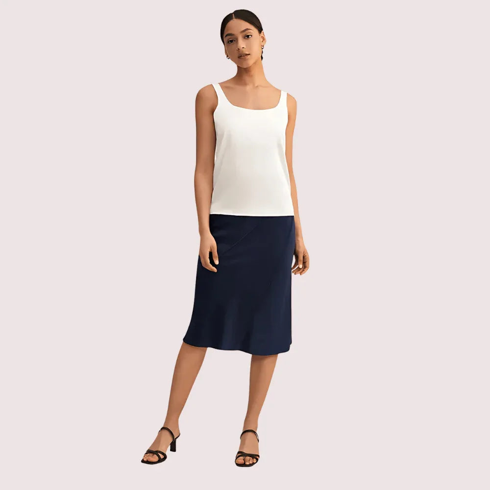 Silken Elegance Lace-Trim Camisole Veloura Intimate