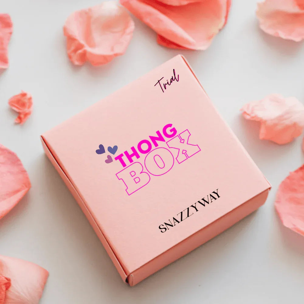 ♥Snazzyway Thong Panties Trial box Veloura Intimate