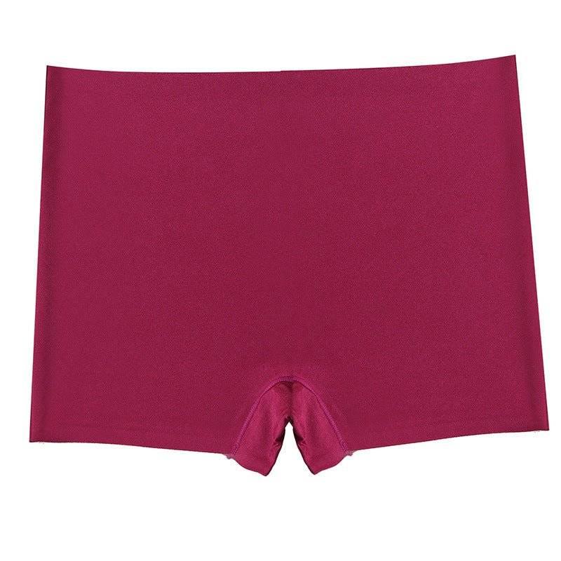 European Size Ice Silk Seamless Women's Underwear Sports Breathable Fashion Veloura Intimate