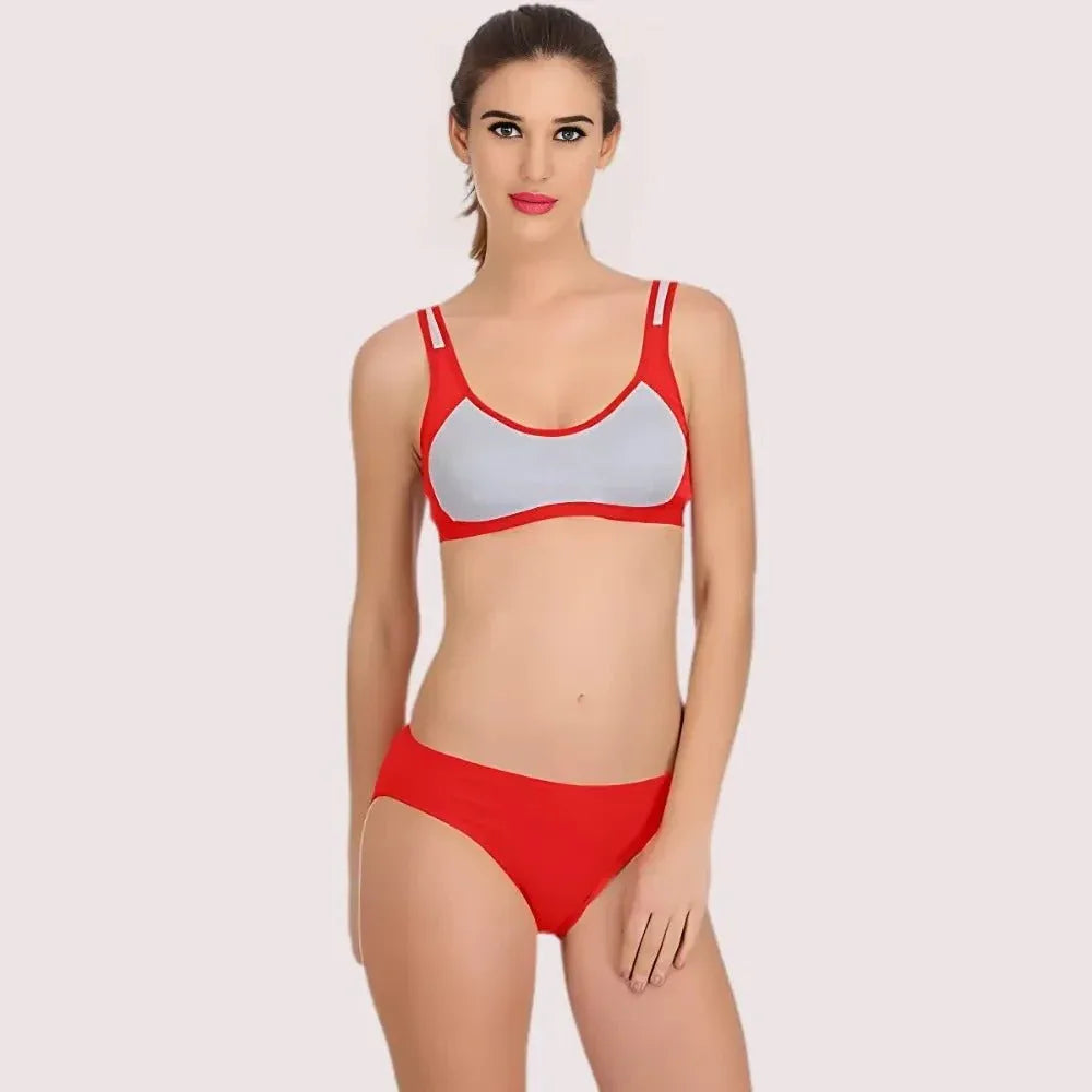 Sports Bra Panty Set for Every Workout (2 pack) Veloura Intimate