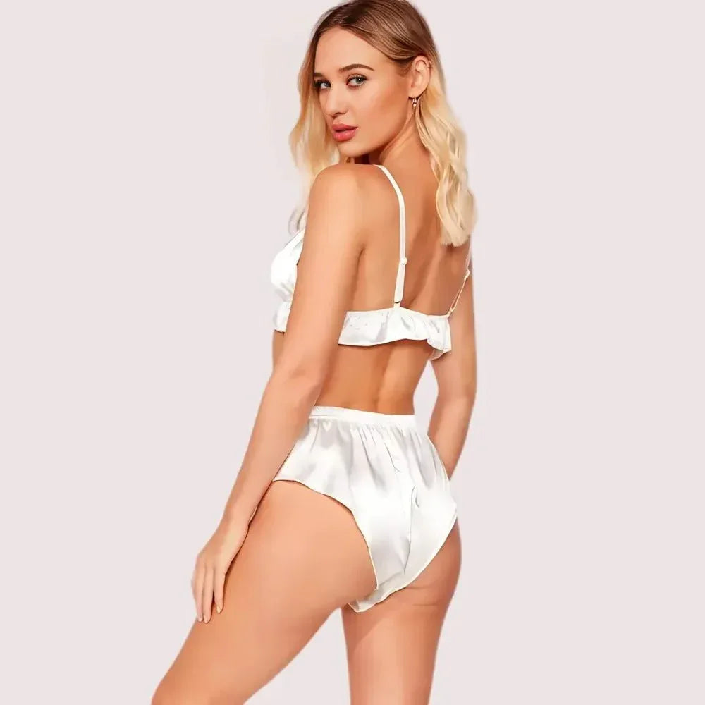 Stylish Pure Silk Bra Set for Modern Women Veloura Intimate