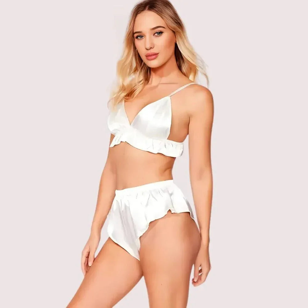 Stylish Pure Silk Bra Set for Modern Women Veloura Intimate