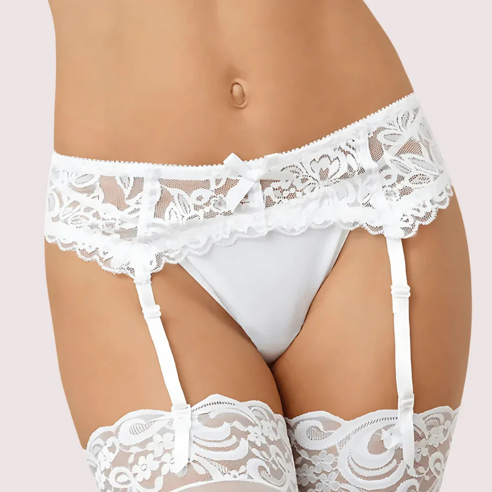 Sultry Plus Size Garter Belt for Stockings Veloura Intimate