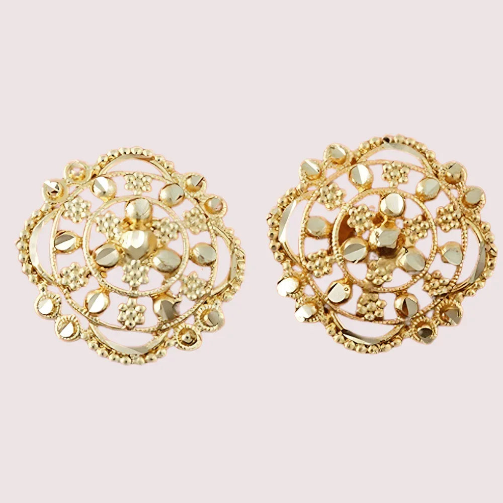 Traditional Gold Finish Earrings Set – Pack of 4 for Women Veloura Intimate