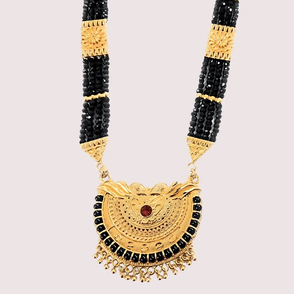 Traditional Gold Plated Pahadi Mangalsutra Veloura Intimate
