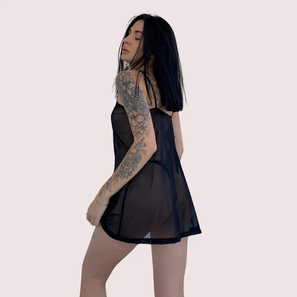 Twilight Desire Sheer Nightwear – Plus Size Veloura Intimate