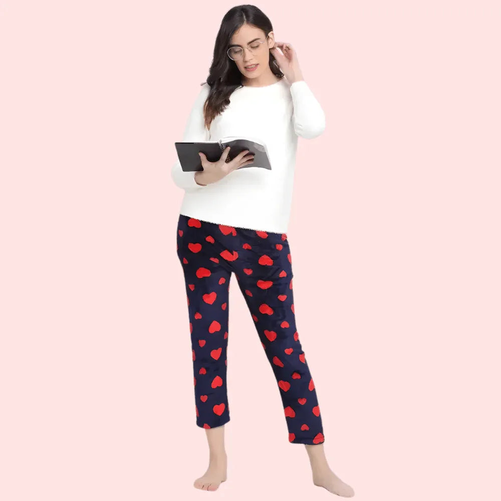 Women’s Fleece Pajamas – Pack of 2 Veloura Intimate
